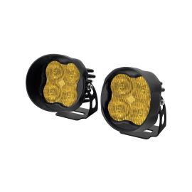 Stage Series 3" SAE Yellow Sport Angled LED Pod (pair)