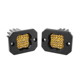 Stage Series C1 Yellow Pro Flush Mount LED Pod (pair)