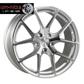 AodHan 18x8  LS007 5x100 +35 Silver Machined Face Wheels (Set of 4)
