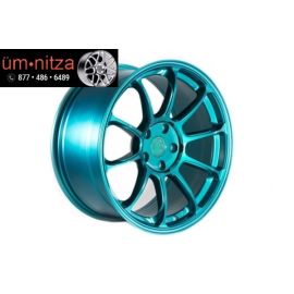 AodHan 18X9  AH06 5X114.3 +30 Teal Rims Aggressive Fits Civic Veloster Eclipse