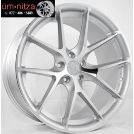 AodHan 17X7.5  LS007 5X114.3 +35 Silver Wheels Fits Is300 Eclipse Camry Civic 