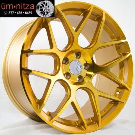 AodHan 18X9  LS002 5X100 ET30 Gold Machined Face Wheels (Set of 4)
