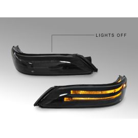 2007-2012 Acura TL / 2010-2012 Acura ZDX Smoke Lens Light Bar LED Mirror Signal Replacement Light
