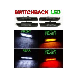 2004-2008 Acura TL Smoke 4 Pieces Switchback LED Side Marker Lights