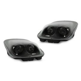 1997-2004 Chevrolet Corvette C5 Black OR Chrome Projector Headlights Made by DEPO