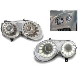2004-2010 Bentley Continental / Flying Spur OEM Facelift Style LED Bi-Xenon Projector Headlight