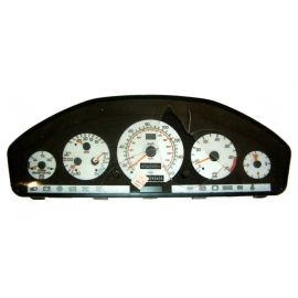 1992-1993 Mercedes S Class W140 / 90-93 R129 SL Class White Gauge Face for Instrument Cluster