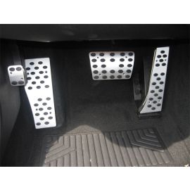 Mercedes Benz CLK Class W208 W209 AMG Style Almunium Pedals With Rubber Insert