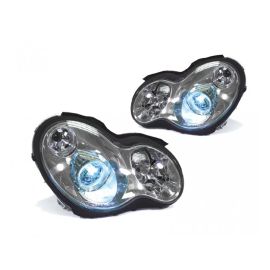 2001-2007 Mercedes C Class W203 4D/5D For Factory Bi-Xenon Model with Auto-Leveling Projector Headlight Made by DEPO