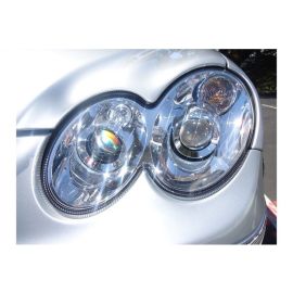 2003-2009 Mercedes Benz CLK Class W209 QUAD Projector Headlight For Stock Halogen Models Made by DEPO