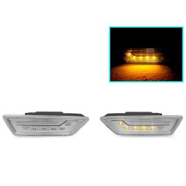 2012-2014 Mercedes CLS 550 W218 DEPO Crystal Clear or Smoke LED Front Bumper Side Marker Light