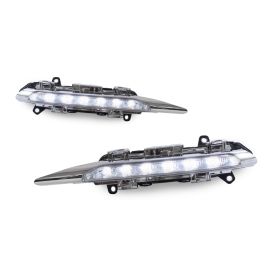 2010-2013 Mercedes S Class W221 Non-AMG Model OEM Replacement Bumper LED DRL Daytime Running Light