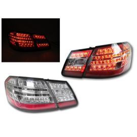 2010-2013 Mercedes E Class W212 4D Sedan OEM Style Euro Sport Edition Clear Lens Rear LED Tail Light Made by DEPO