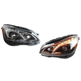 2014-2016 Mercedes Benz W212 E-Class OEM AMG Style FULL LED Facelift Projector Headlight