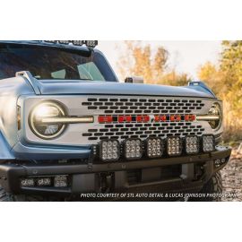 SS5 Grille CrossLink Lightbar Kit for 2021-2023 Ford Bronco (w/ Steel Bumper)