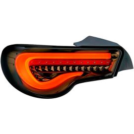 Valenti FR-S BRZ LED TAIL LIGHTS SMOKED CLEAR RED