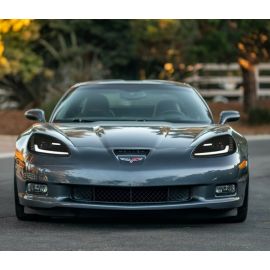 For 2005-2013 Chevrolet Corvette C6 C7 Style Sequential Switchback LED SIGNALS Xenon Headlights 