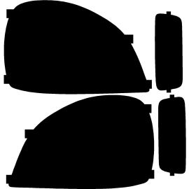 Cadillac Deville (00-04) Headlight Covers