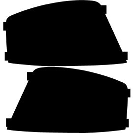 Dodge Avenger (07-  ) Tail Light Covers