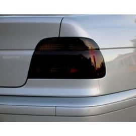 For 97-03 BMW 5-SERIES E39 528i 540i M5 SMOKE TAIL LIGHT PRECUT TINT COVER OVERLAYS