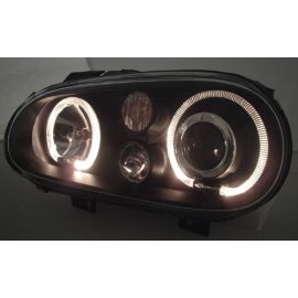 Golf 4 (IV) Projector Headlights with Angel Eyes