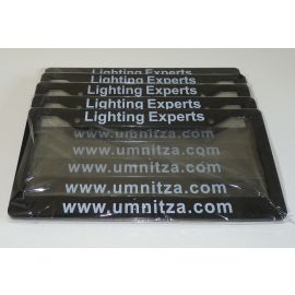 Lighting Experts License Plate Frame