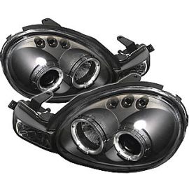 Dodge Neon Projector Headlights with LED Halos 00-02
