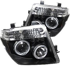 Nissan Frontier Projector Headlights With LED Angel Eyes 05-07