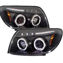 Toyota 4Runner Projector Headlights With LED Angel Eyes 03-05