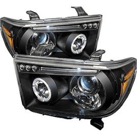 Toyota Tacoma Projector Headlights With LED Angel Eyes 07-08