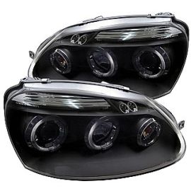 VW Golf V Projector Headlights With LED Angel Eyes 05-08