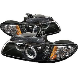 Dodge Caravan Projector Headlights Dual LED Halos