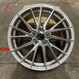 W027 TF366 Silver Machined Face 18x8.0 ET40 5x114.3 CB73.1