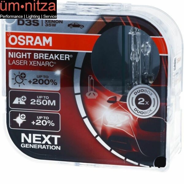 There is a need to prediction Align OSRAM XENARC NIGHT BREAKER LASER D3S 200% 4500K HID XENON Two Bulbs 2x  66340XNL