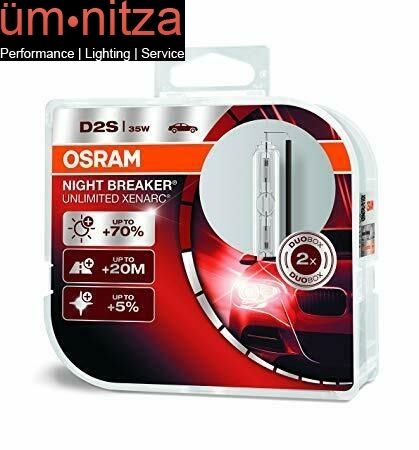 OSRAM D2S Bulb: Night Breaker Laser Xenarc
