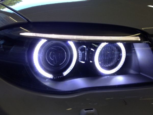 Projector46 Headlights with Orion LED Angel Eyes For BMW 3 series 328 330  325 323