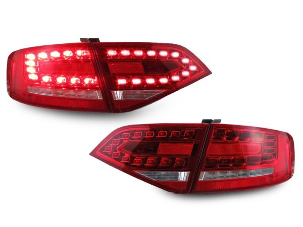For Audi A4 S4 RS4 LED Door Logo Projector Lights