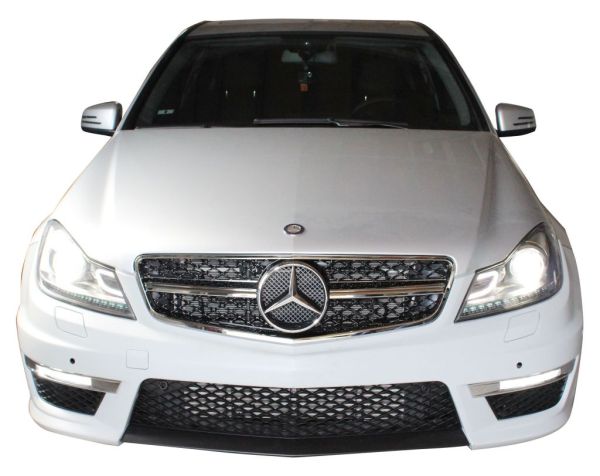 2012-2014 W204 AMG FRONT BUMPER WITH LED