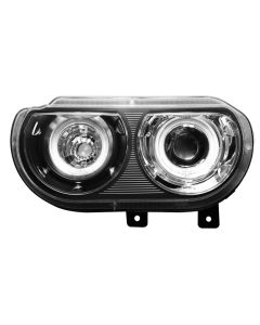 Challenger 08 Projector Headlights CCFL Angel Eyes