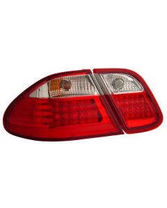 CLK 320 430 W208 98-03 LED TAIL LIGHT RED/CLEAR NEW