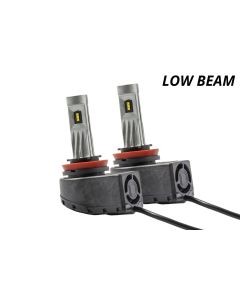 Low Beam LED Headlight Bulbs for 2011-2018 Ram 1500/2500/3500 (non-projector) (pair)