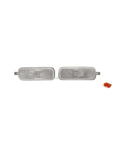 1993-1997 Nissan Altima DEPO Front Clear Bumper Side Marker Lights