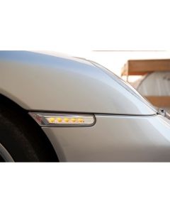 1998-2004 Porsche 911 Carrera 996 DEPO LED Clear or Smoke Front Bumper Side Marker Light