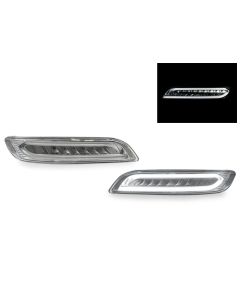 2005-2008 Porsche 911 Carrera 997.1 Chassis 991 Turbo S Style Light Bar LED Front Bumper Signal Light