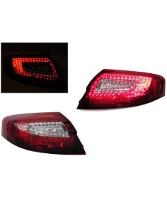 1998-2004 Porsche 911 996 Chassis Carrera 4S Turbo GT2 GT3 Red/Clear or Red/Smoke or Smoked LED Rear Tail Lights