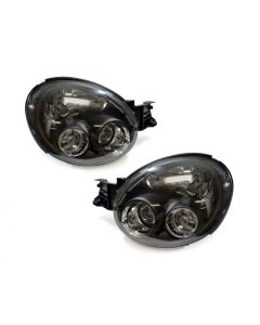 2002-2003 Subaru Impreza JDM Style BUGEYE Black Housing Projector Headlight