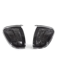 2001-2004 Toyota Tacoma Pickup DEPO Smoked Front Corner Signal Lights