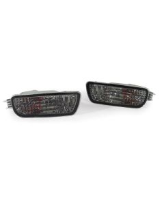 2001-2004 Toyota Tacoma 2WD / 4WD DEPO Smoke Front Bumper Signal Lights