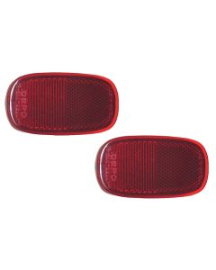 1994-2005 Toyota RAV4 DEPO OEM Replacement Red Rear Bumper Reflector Light