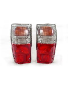 1984-1988 Toyota Pickup Truck 2WD/4WD Red/Clear Rear Tail Light